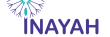logo inayah déclinaison 3 blanc